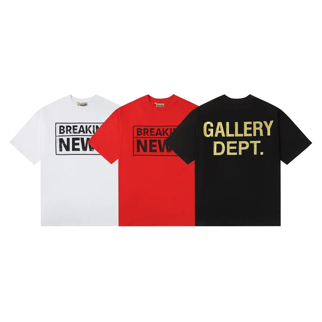 GALLERY.DEPT Summer new short-sleeved style No.: D3138#P106 Color: Black Red White Size: S M L XL